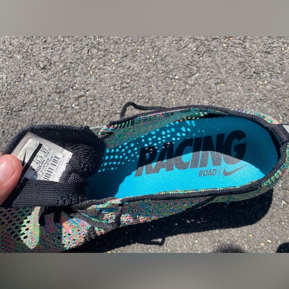 Flyknit Racer ''Multicolor 2.0'' sneakers size 9 - Picture 6 of 9